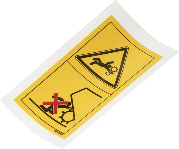 KUHN - K9A059CE - Pictogram V Danger Intake CE