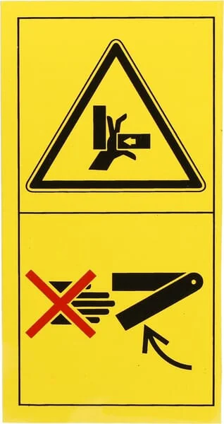 KUHN - K9A069CE - Pictogram V Crush Danger Hand CE