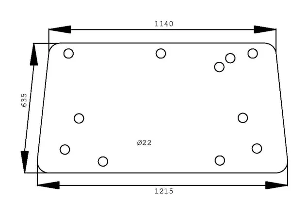 Landini - 3550333M1 - Rear Window Upper