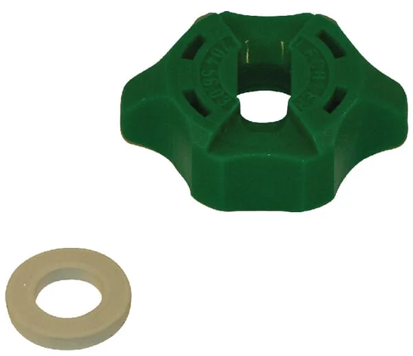 Lechler - 0652045603 - Nozzle Cap, Bayonet, SW8, Green, With Gasket, Lechler
