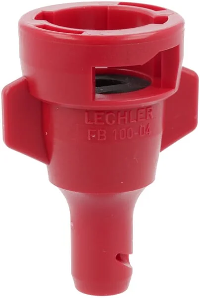 Lechler - FB04 - Off-Centre Fertiliser Nozzle FB 04 Red Plastic