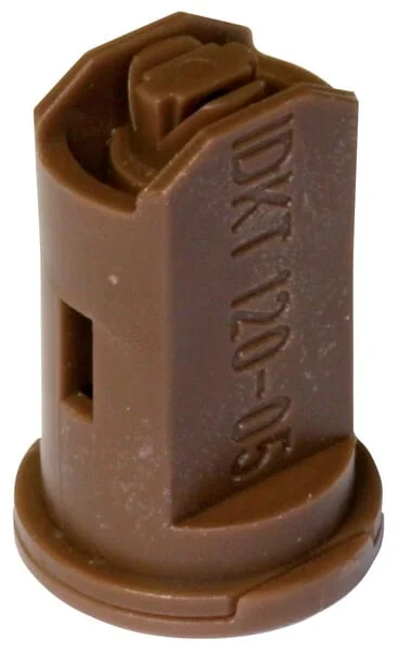 Lechler - IDKT12005POM - Air Injection Double Flat Fan Nozzle IDKT 120° 05 Brown Plastic Lechler