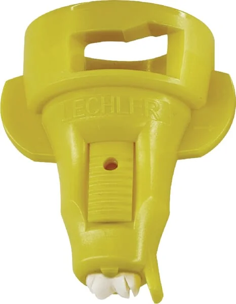 Lechler - IDTA12002C - Double Flat Fan Nozzle IDTA 120° 02 Yellow Ceramic Lechler