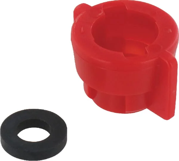 Lechler - Y8253C00000000 - Nozzle Plug, Bayonet, SW8/10, Red, with Gasket, Lechler