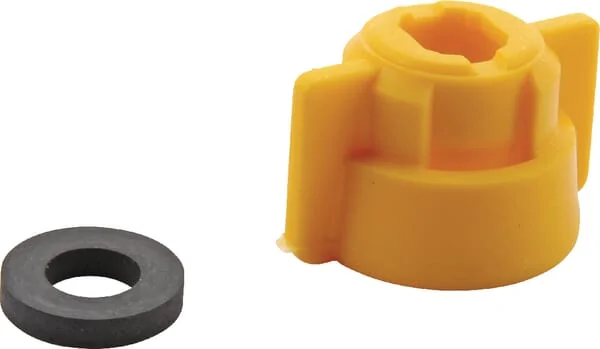 Lechler - Y8253C00010000 - Nozzle Cap, Bayonet, SW8/10, Yellow, with Gasket, Lechler