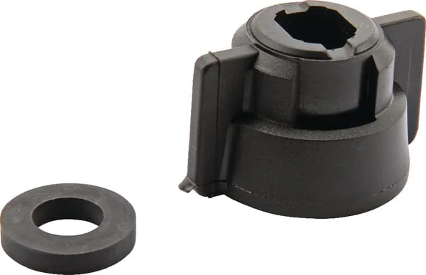 Lechler - Y8253C00040000 - Nozzle Cap, Bayonet, SW8/10, Black, with Gasket, Lechler