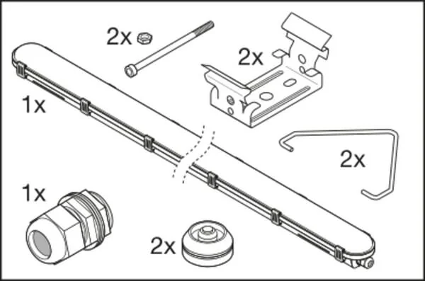 Ledvance - DP120032865G3 - Light Fitting LED