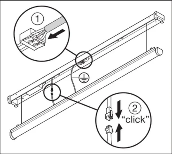 Ledvance - LVLNU01200840 - Light Fitting / Luminaire Long 33W 840