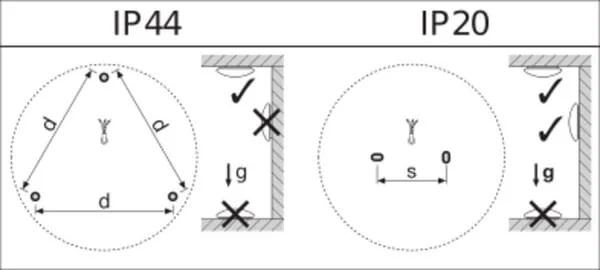Ledvance - SFC400830SG4 - Light Fitting, Circular 400 24w 830 Sensor