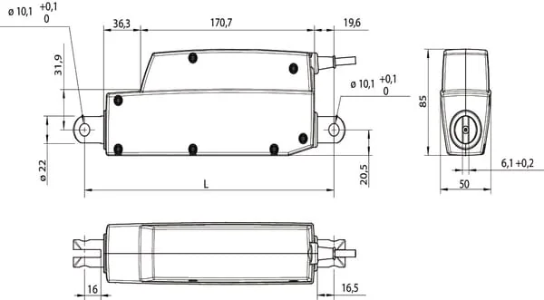 LINAK - LA1207024 - Actuator 24V S=70