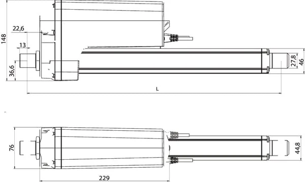 LINAK - LA3650012 - Actuator 12V S=500