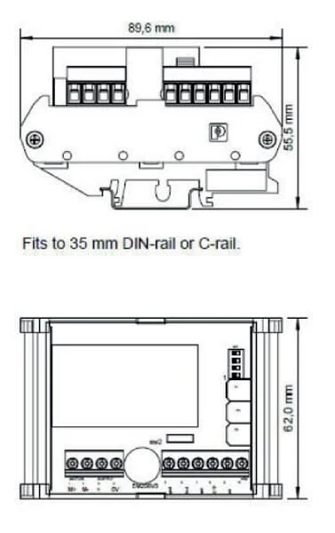 LINAK - TREM208R - Control Unit DIN Rail