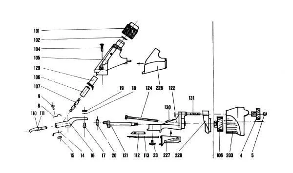 Lister - VV121665 - LISCOP SHAVING MACHINE FINGER PRESSURE LEFT