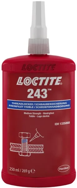 Loctite - LC1335868 - THREADLOCKER MEDIUM STRENGTH 243-250 ML