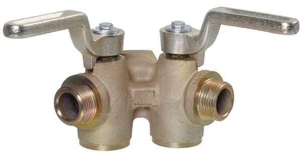 Luedecke - DH10 - Luedecke 3-Way Plug Valve 1"