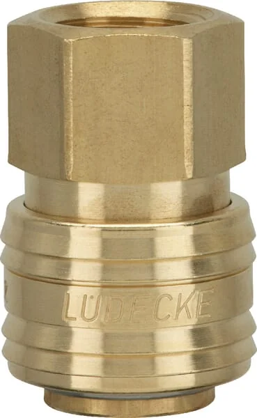 Luedecke - ES1415I - Luedecke Quick Coupling Female Thread M14 x 1.5 mm