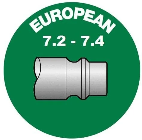 Lüdecke - ES8S - Male Connector with 8mm Hosetail