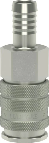 Luedecke - ESIG16T - Luedecke Quick Coupling With Pillar 16 mm