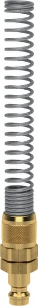 Lüdecke - ESM4SQF - Male Connector / Spring Guard 4x6mm