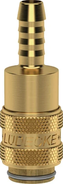 Lüdecke - ESM4T - Quick Release Coupling With 4mm Hosetail