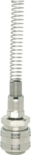 Luedecke - ESN6TQF - Luedecke Quick Coupling/Anti-Kink Spring 6 x 8 mm