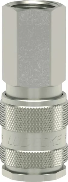 Luedecke - ESOI38I - Luedecke Quick Coupling Female Thread BSP 3/8"
