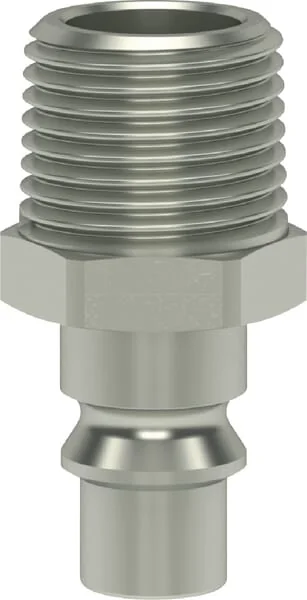 Lüdecke - ESOIG12NAS - Male Connector With 1/2 BSP Male Thread