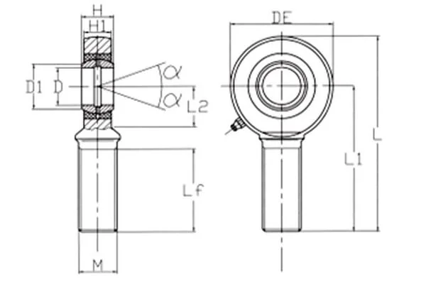 Mac Power - GAR12DO - Rod End