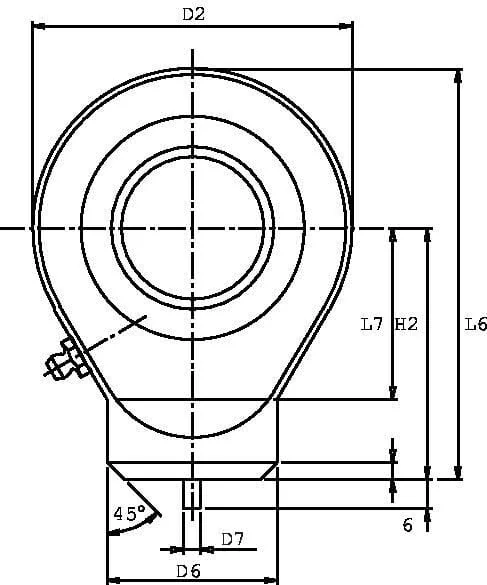 Mac Power - GK16DO - Weld-On End GK 16 DO
