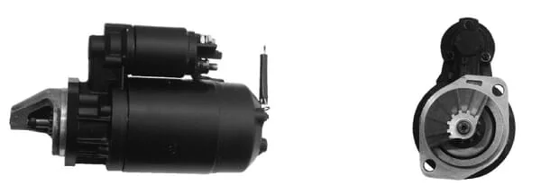 Mahle - MS338 - Starter 12V, 3.6kW, 9-Teeth, Mahle
