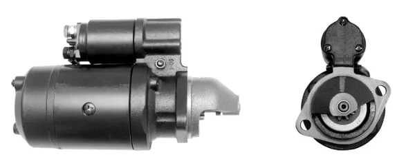 Mahle - MS391 - Starter 12V, 2.4kW, 9-Teeth, Mahle