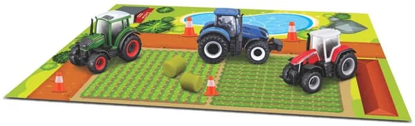 Maisto - MA15592M - Massey Ferguson Mini Work Machines Mini Farm Play Set