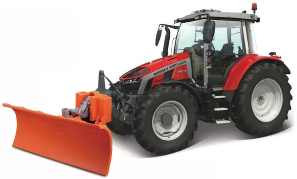 Maisto - MA82724 - Massey Ferguson 5SD.145 Tractor With Snow Plough 2.4GHZ