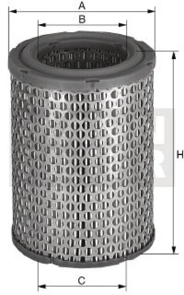 Mann Filter - C11341 - Air Filter Element