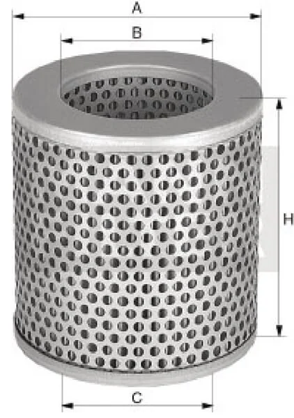Mann Filter - C1250 - Air Filter Element