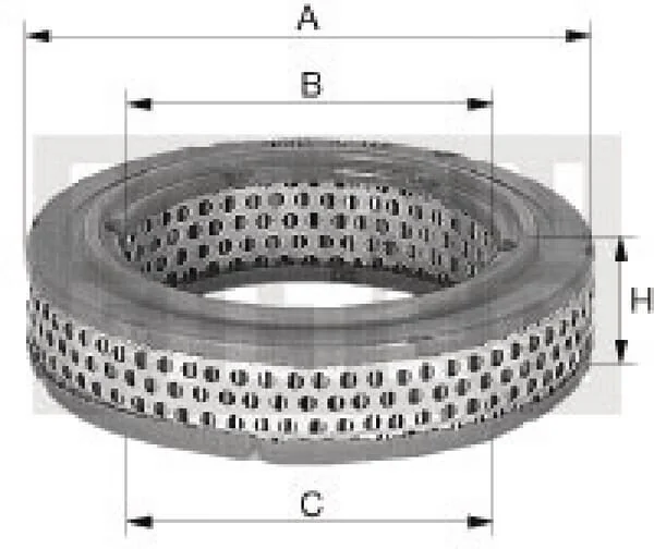Mann Filter - C22331 - Air Filter Element