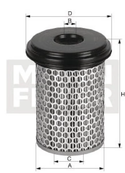 Mann Filter - C275853 - Air Filter Element