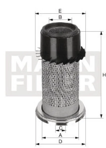 Mann Filter - C28357 - Air Filter Element