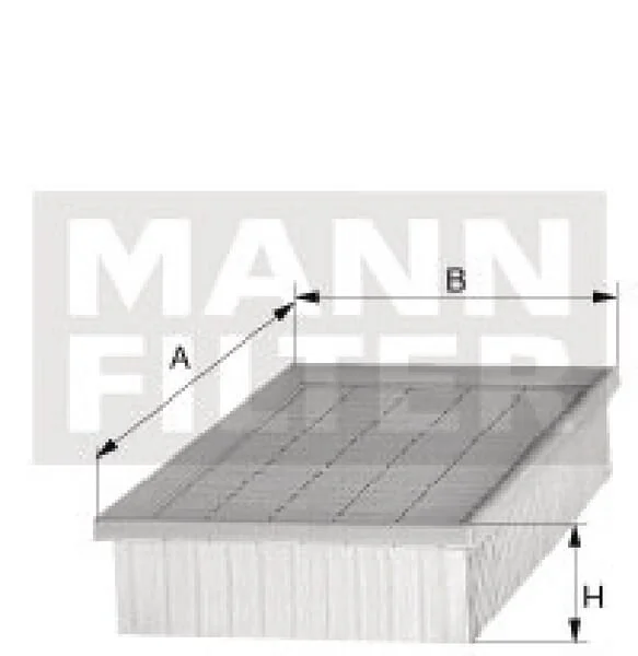 Mann Filter - C3875 - Air Filter Element