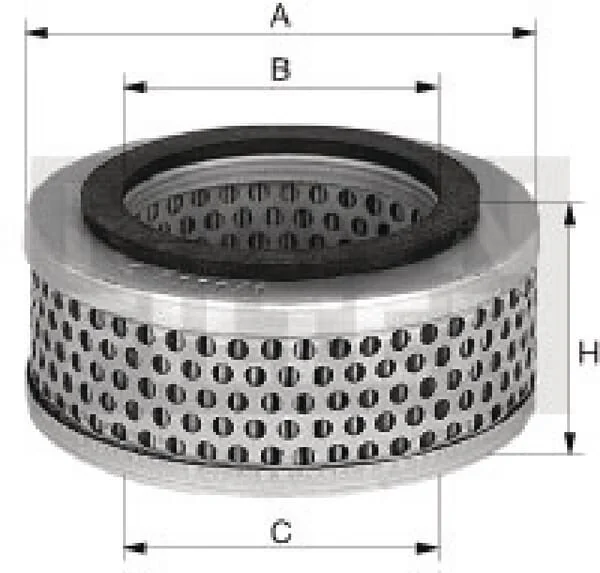 Mann Filter - C7101 - Air Filter Element