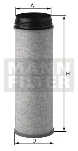 Mann Filter - CF1640 - Secondary Air Filter Element