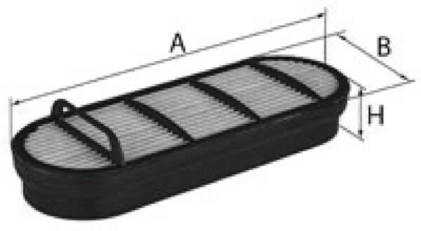 Mann Filter - CF2120 - Secondary Air Filter Element