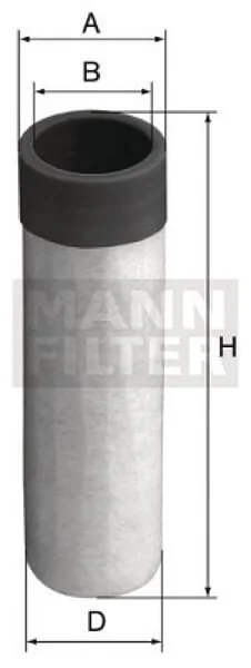 Mann Filter - CF50 - Secondary Air Filter Element