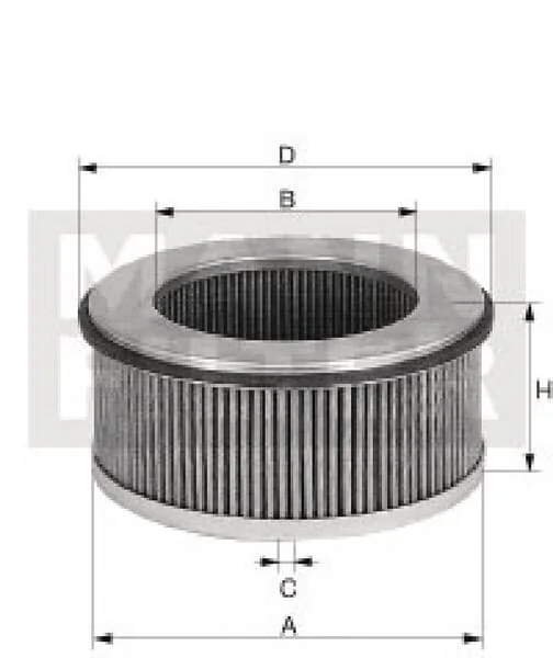 Mann Filter - CU18361 - Interior Filter