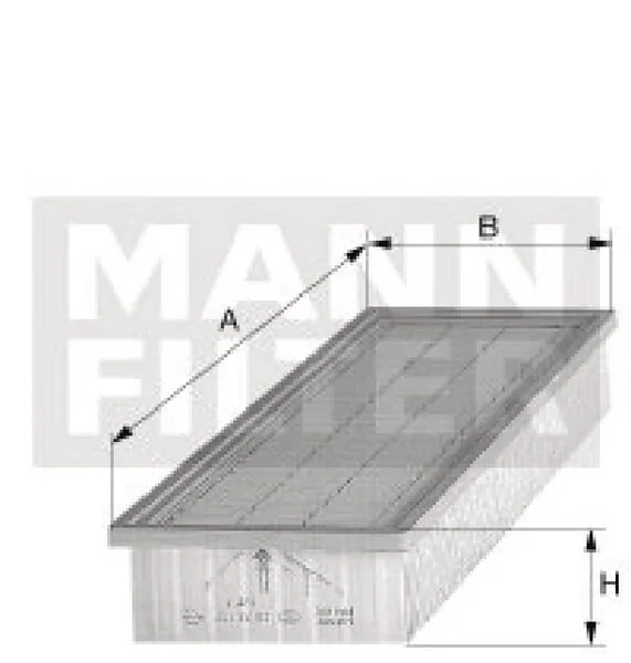 Mann Filter - CUK3038 - Activated Carbon Internal Filter