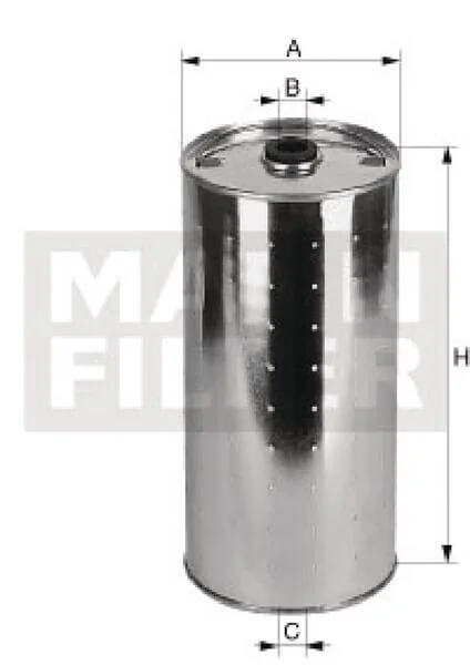 Mann Filter - PF1155 - Off Line Oil Filter Insert