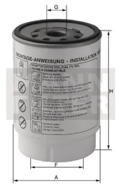 Mann Filter - PL420X - Fuel Change Filter
