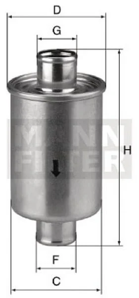 Mann Filter - W8111 - Lubricant Oil Change Filter