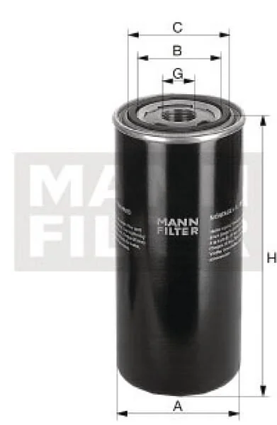 Mann Filter - WD13145 - Hydraulic Oil Change Filter