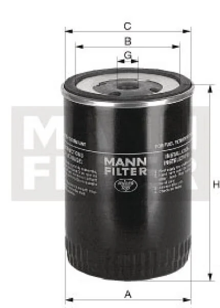 Mann Filter - WDK9405 - Fuel Change Filter